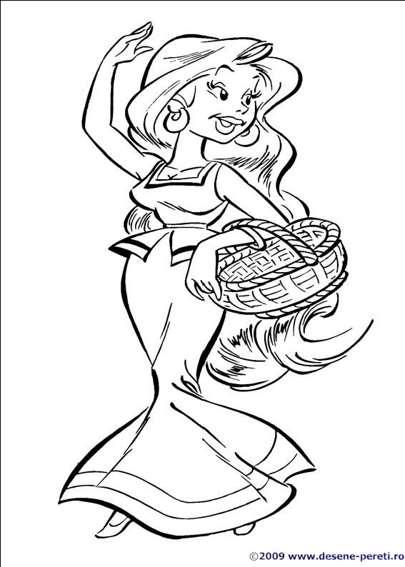 asterix desene colorat